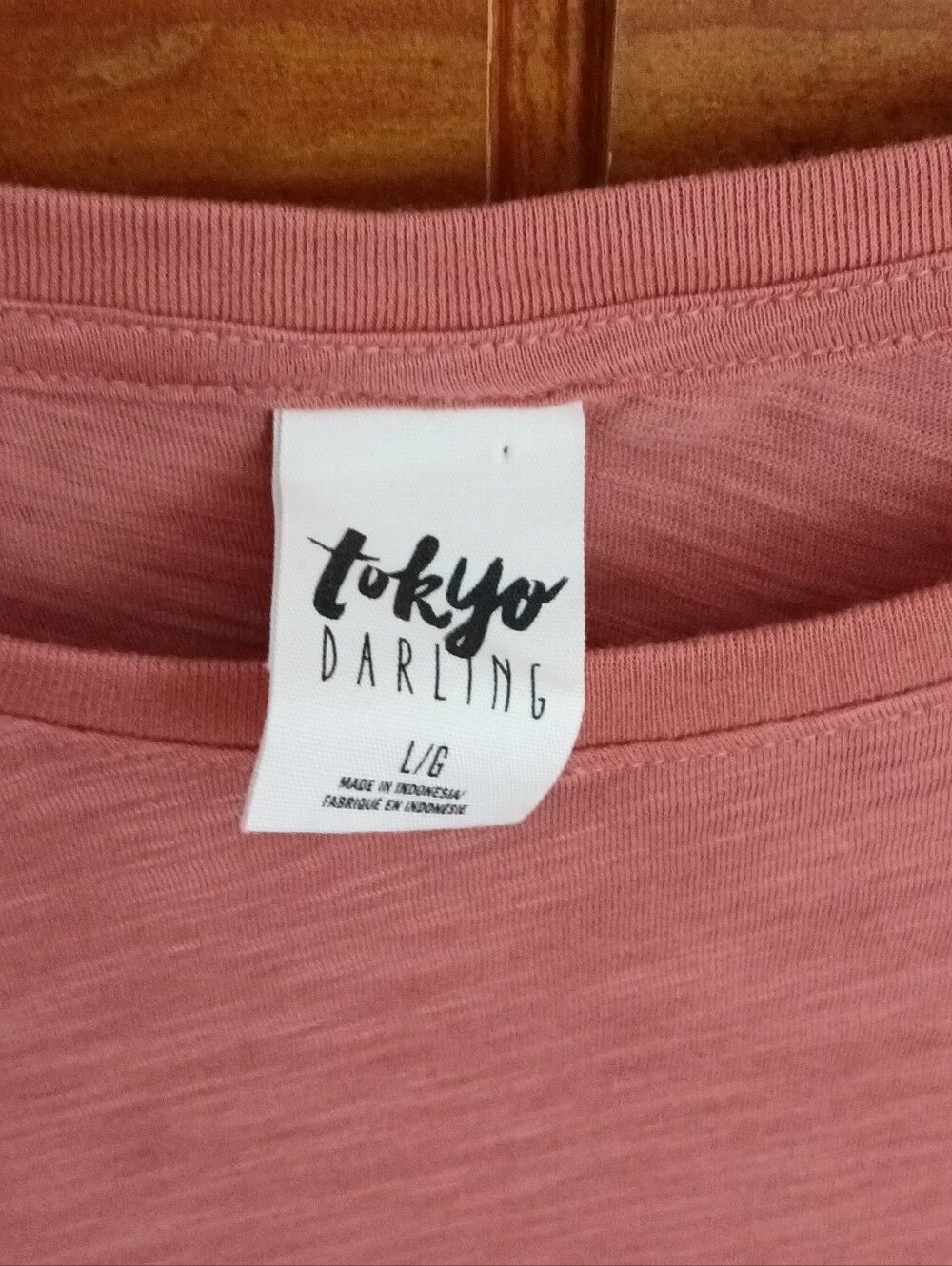 Tokyo Darling Dusty Rose Fringe Tank Top Size: Large - Picture 2 of 7